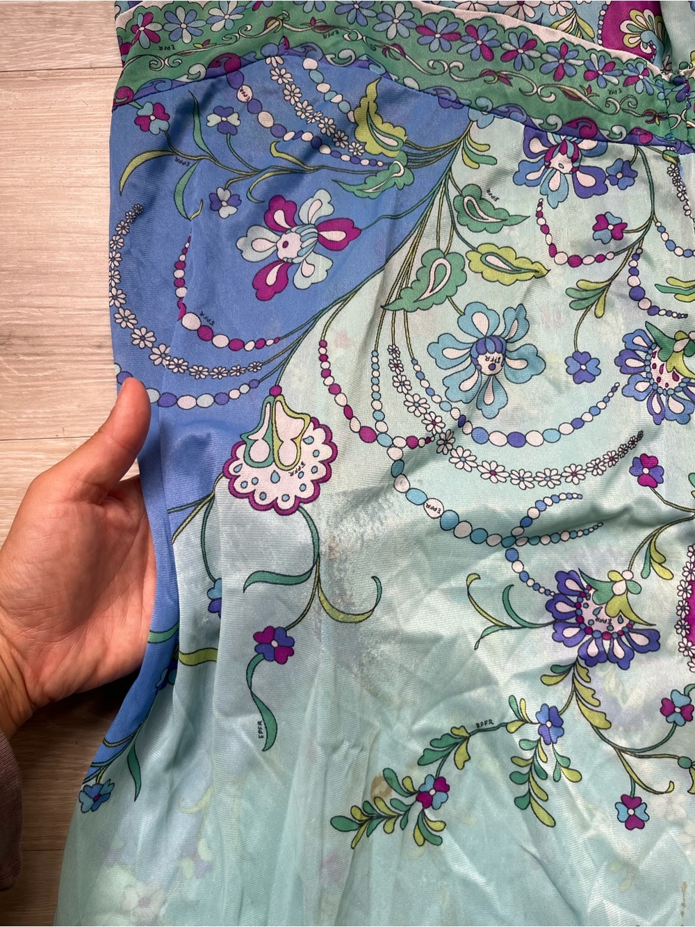 Vintage 1970’s Emilio Pucci Slip Dress - Picture 5 of 7